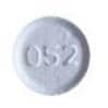 Imprint 052 - iloperidone 4 mg