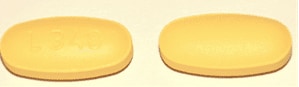 Image 1 - Imprint L348 - hydrochlorothiazide/olmesartan 25 mg / 40 mg