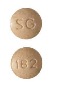 Image 1 - Imprint SG 182 - hydralazine 10 mg