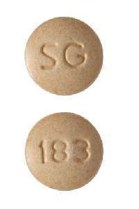 Image 1 - Imprint SG 183 - hydralazine 25 mg