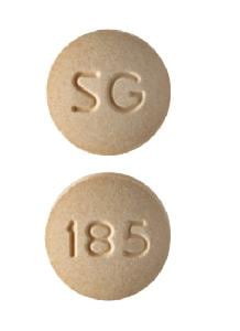 Image 1 - Imprint SG 185 - hydralazine 100 mg