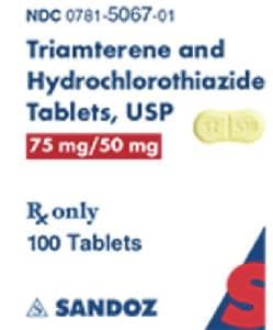 SZ 418 - Hydrochlorothiazide and Triamterene