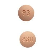 Pill Finder: 93 8311 Orange Round - Medicine.com