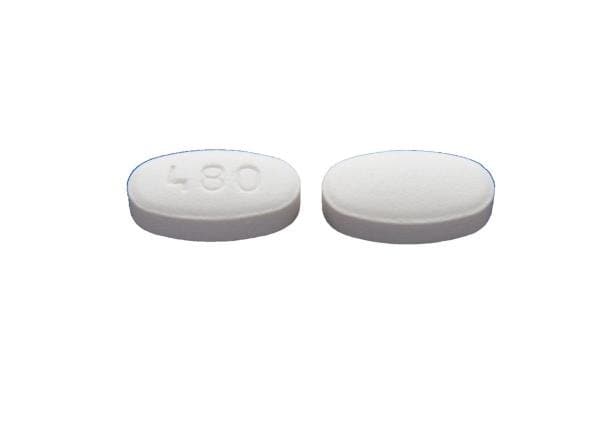 Imprint 480 - fesoterodine 8 mg