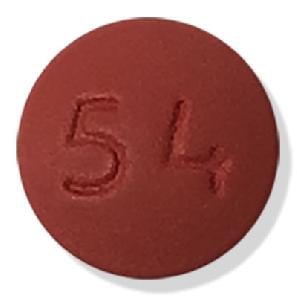 Image 1 - Imprint 54 - methylphenidate 54 mg