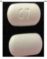 Image 1 - Imprint G7 - metformin 500 mg