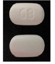 Image 1 - Imprint G8 - metformin 750 mg