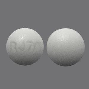 Image 1 - Imprint RJ70 - guanfacine 1 mg