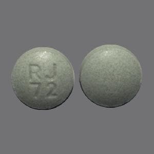 Image 1 - Imprint RJ 72 - guanfacine 3 mg
