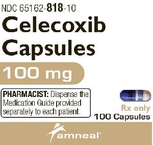 Image 1 - Imprint AMNEAL 818 - celecoxib 100 mg