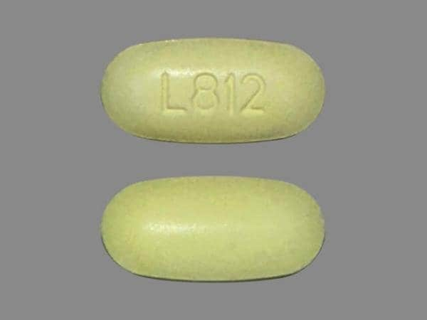 Image 1 - Imprint L812 - dextromethorphan/guaifenesin 60 mg / 1200 mg