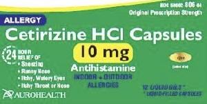 Image 1 - Imprint CZ10 - cetirizine 10 mg