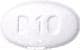 Imprint D 10 - dalfampridine 10 mg
