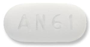 Imprint AN61 - ritonavir 100 mg