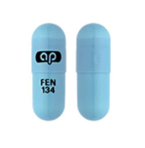 Image 1 - Imprint ap FEN 134 - fenofibrate 134 mg