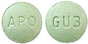 Image 1 - Imprint APO GU3 - guanfacine 3 mg