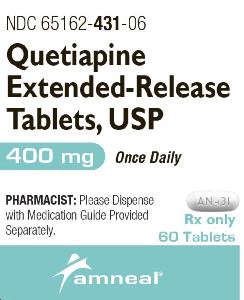 AN431 - Quetiapine Fumarate Extended-Release