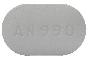 Image 1 - Imprint AN 990 - lamotrigine 300 mg