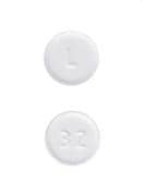 Pill Finder: L 32 White Round - Medicine.com