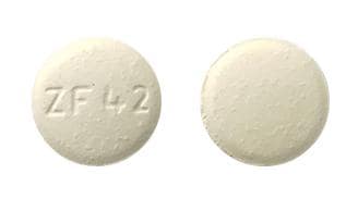 Image 1 - Imprint ZF 42 - aripiprazole 15 mg