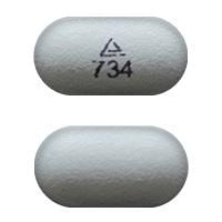 Image 1 - Imprint Logo 734 - methylphenidate 27 mg