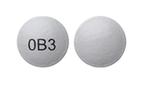 Image 1 - Imprint 0B3 - oxybutynin 15 mg