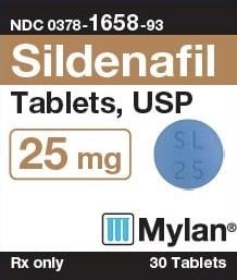 M SL 25 - Sildenafil Citrate