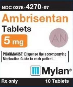 Imprint M AN - ambrisentan 5 mg