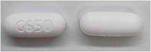 Image 1 - Imprint G650 - acetaminophen 650 mg