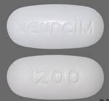 Image 1 - Imprint xeunciM 1200 - dextromethorphan/guaifenesin 60 mg / 1200 mg