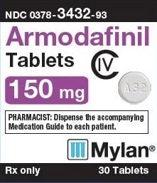 Image 1 - Imprint M A32 - armodafinil 150 mg