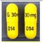 G 30mg 014 - Methylphenidate Hydrochloride Extended-Release (LA)