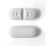 Imprint N0 85 - chlorzoxazone 500 mg