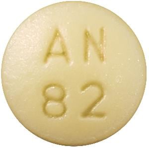 Image 1 - Imprint AN 82 - paliperidone 6 mg