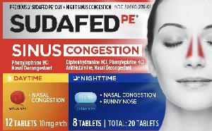 Image 1 - Imprint PE WL95 - Sudafed PE Sinus Congestion Nighttime diphenhydramine hydrochloride 25 mg / phenylephrine hydrochloride 10 mg