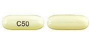 Image 1 - Imprint C50 - cyclosporine 50 mg