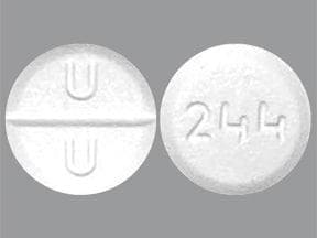 Image 1 - Imprint U U 244 - buspirone 5 mg