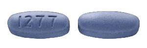 Image 1 - Imprint 1277 - deferasirox 360 mg