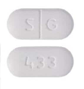 S G 433 - Naproxen Sodium