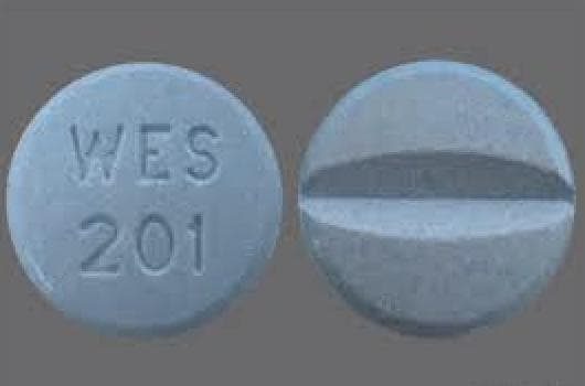 Image 1 - Imprint WES 201 - acetaminophen/oxycodone 325 mg / 5 mg