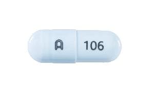 Image 1 - Imprint A 106 - propranolol 80 mg