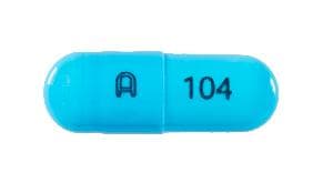 Image 1 - Imprint A 104 - propranolol 160 mg