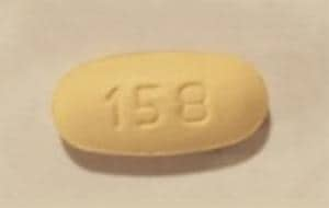 Image 1 - Imprint 158 - fenofibrate 48 mg