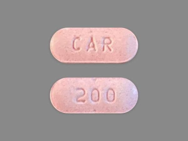 Image 1 - Imprint CAR 200 - carbamazepine 200 mg