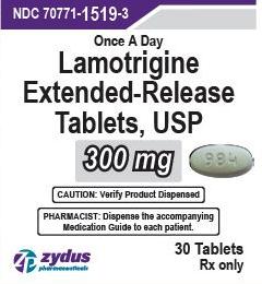 Image 1 - Imprint 984 - lamotrigine 300 mg