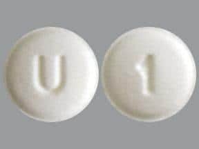 Pill Finder: U 1 White Round - Medicine.com