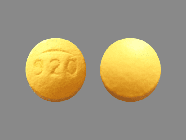 Image 1 - Imprint 920 - bisoprolol/hydrochlorothiazide 2.5 mg / 6.25 mg