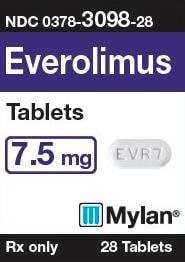 M EVR7 - Everolimus