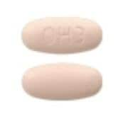 Image 1 - Imprint OH3 - hydrochlorothiazide/olmesartan 25 mg / 40 mg