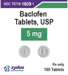 Image 1 - Imprint 16 09 - baclofen 5 mg